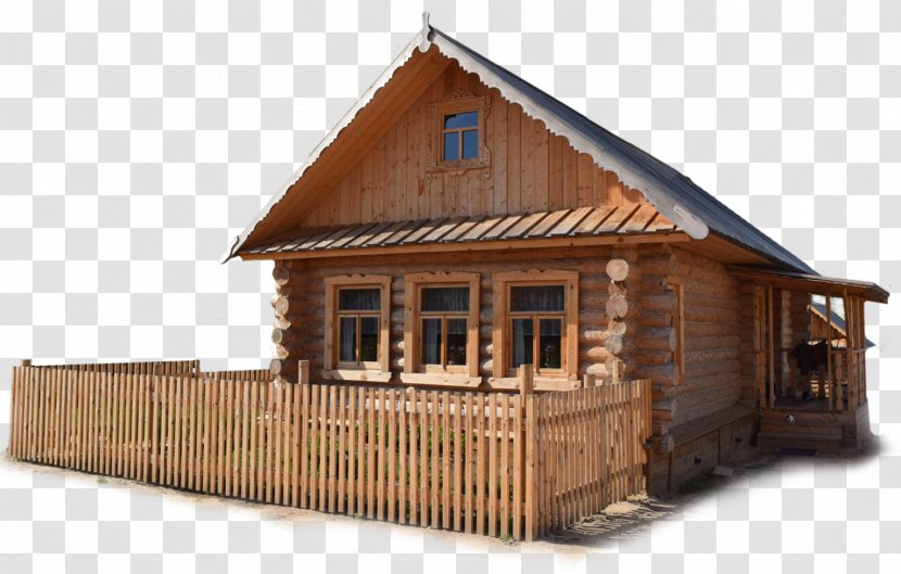 Izba Log Cabin House Shed Russian Transparent PNG