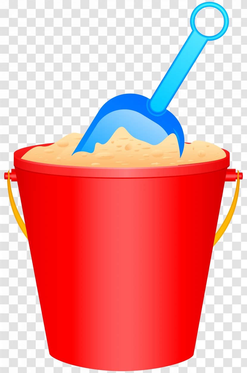 Beach Bucket Clip Art - Shovel Transparent PNG