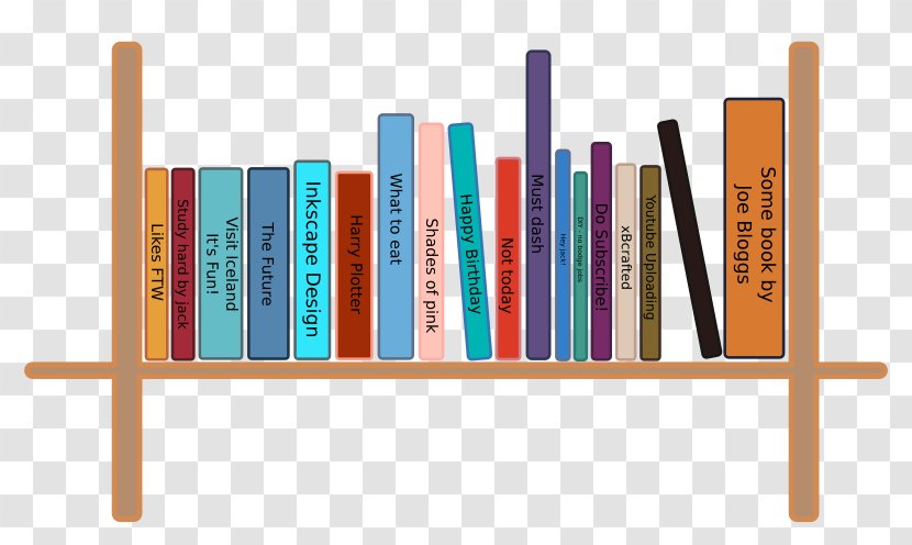 Shelf Bookcase Clip Art - Book Transparent PNG