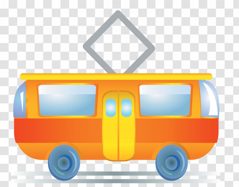 Bus Car Vector Graphics Drawing - Cartoon Transparent PNG