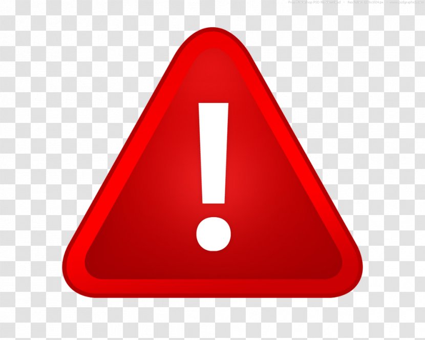 Warning Sign Hazard Clip Art - Red - Weather Transparent PNG