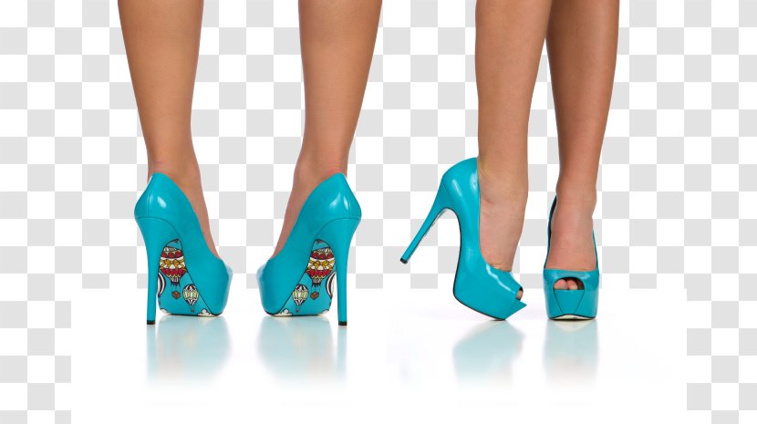 High-heeled Shoe Ankle Calf - Heart - Sandal Transparent PNG
