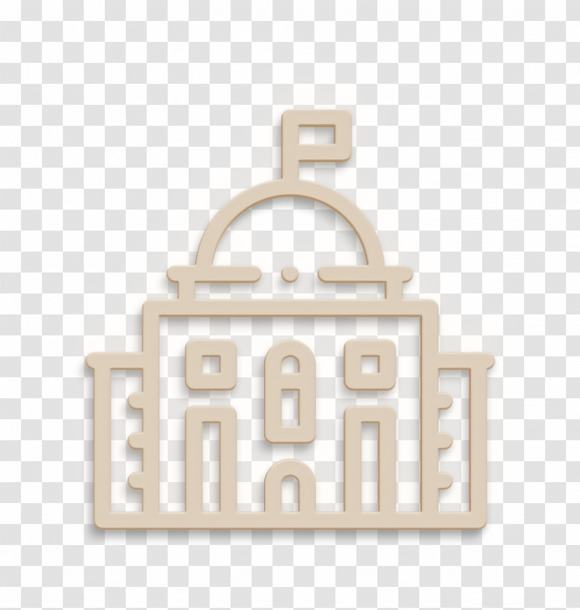 City Hall Icon Urban Building Icon Parliament Icon Transparent PNG