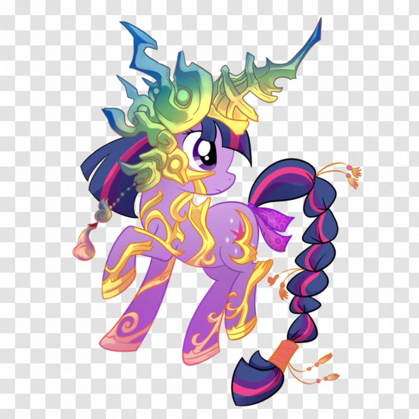 Twilight Sparkle Rarity Winged Unicorn Pony - Drawing Transparent PNG