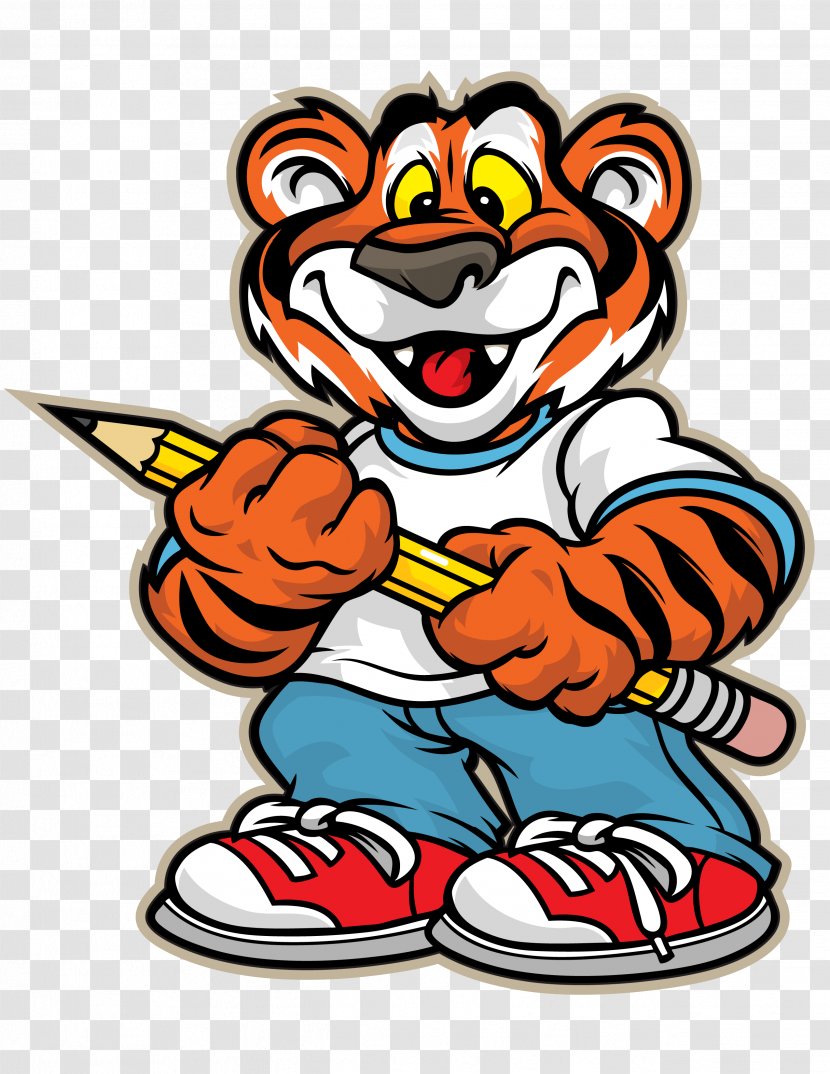 Tiger Animation Clip Art - Recreation Transparent PNG