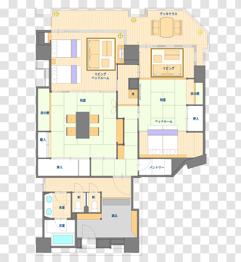 Floor Plan Architecture Facade - Property - Design Transparent PNG