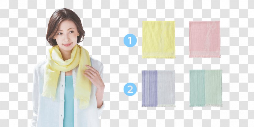 Outerwear Textile Clothes Hanger Scarf Sleeve - Watercolor - Itoyokado Transparent PNG