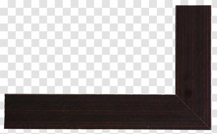 Rectangle Wood Stain - Black - Angle Transparent PNG
