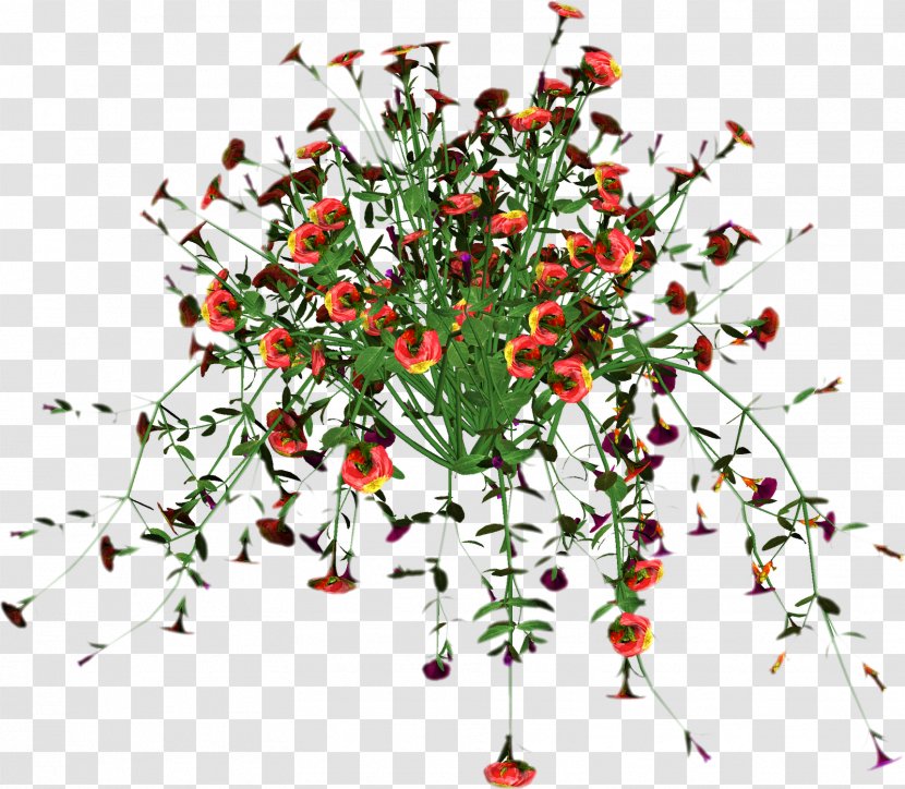 Clip Art - Floral Design - Flower Tree Transparent PNG