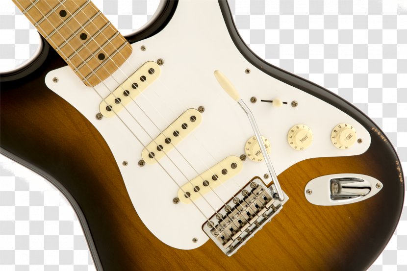 Fender Stratocaster Sunburst Musical Instruments Fingerboard Guitar - Watercolor Transparent PNG