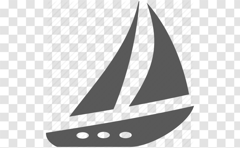 Sailboat Yacht Sailing - Boat - Size Icon Transparent PNG