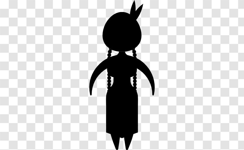 Character Clip Art Silhouette Fiction Black M - Style - Standing Transparent PNG