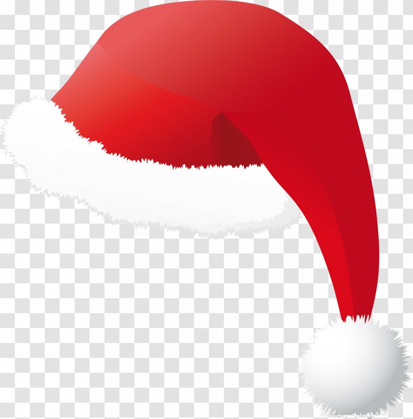 Cap Christmas Hat Clip Art - Red - Beanie Transparent PNG
