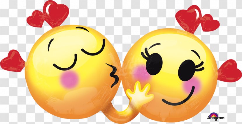 Emoticon Valentine's Day Emoji Smiley Heart - Promotions Transparent PNG