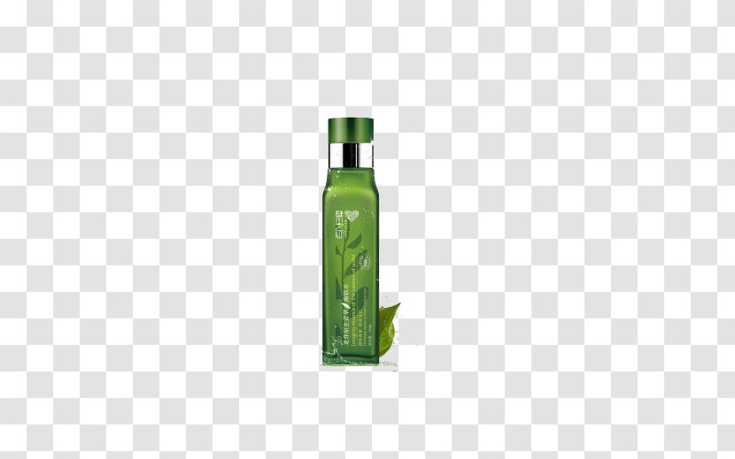 Glass Bottle Liquid Green - Tea Toner Transparent PNG
