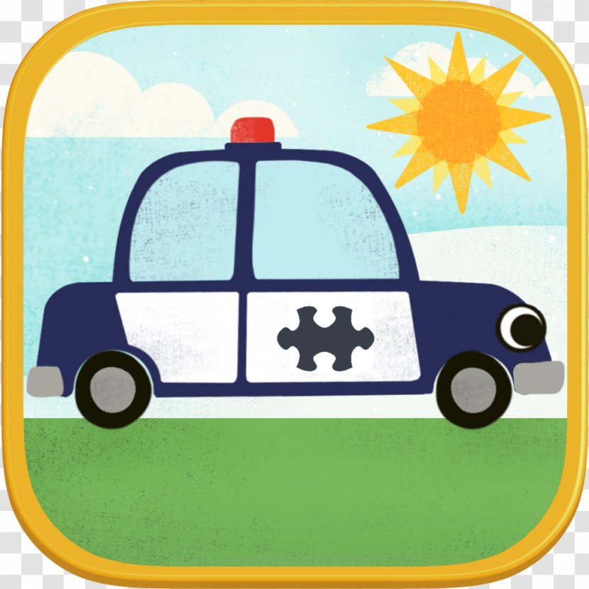 Jigsaw Puzzles HD Car Games For Kids: Fun Detailing Kids - Area - Police Transparent PNG