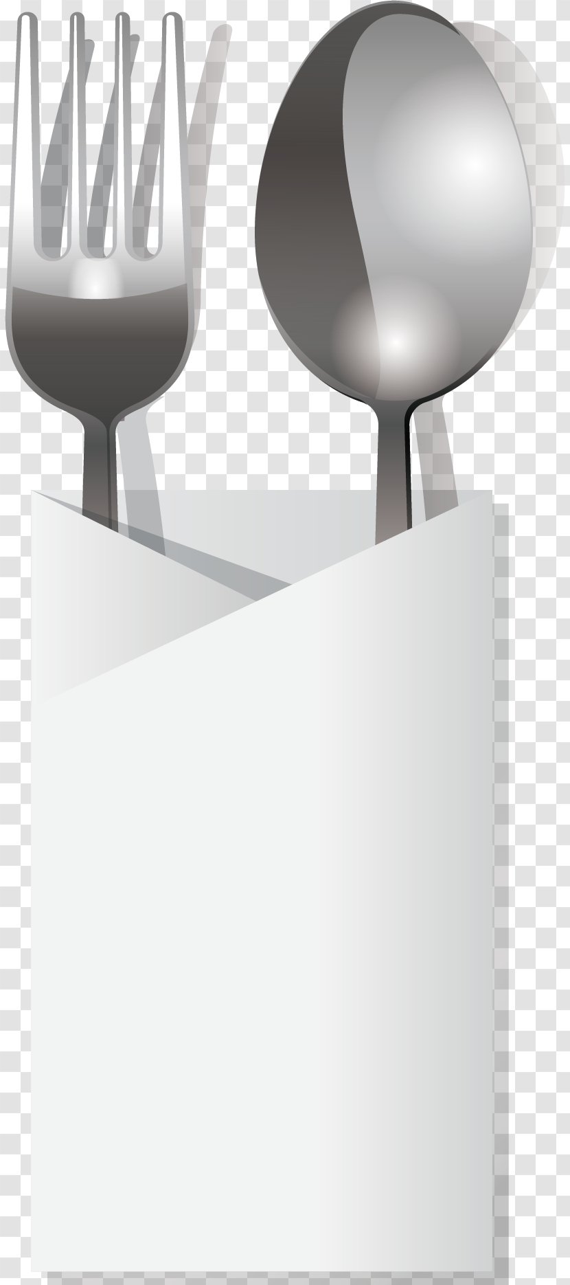 Knife Fork Spoon - Designer - Vector Transparent PNG
