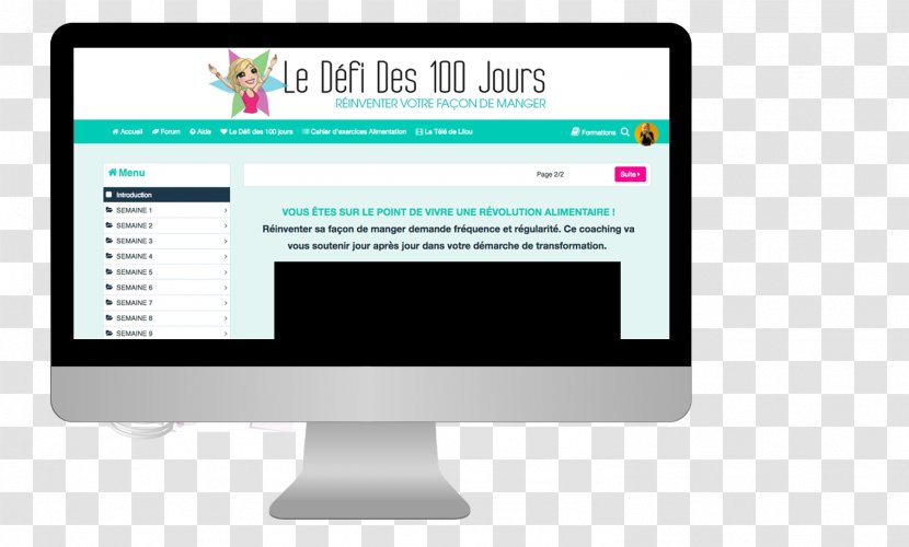 Le Défi Des 100 Jours ! Cahier D'exercices Pour Une Vie Extraordinaire Alimentation Consciente Web Development WEB LAS PALMAS - Software - World Wide Transparent PNG