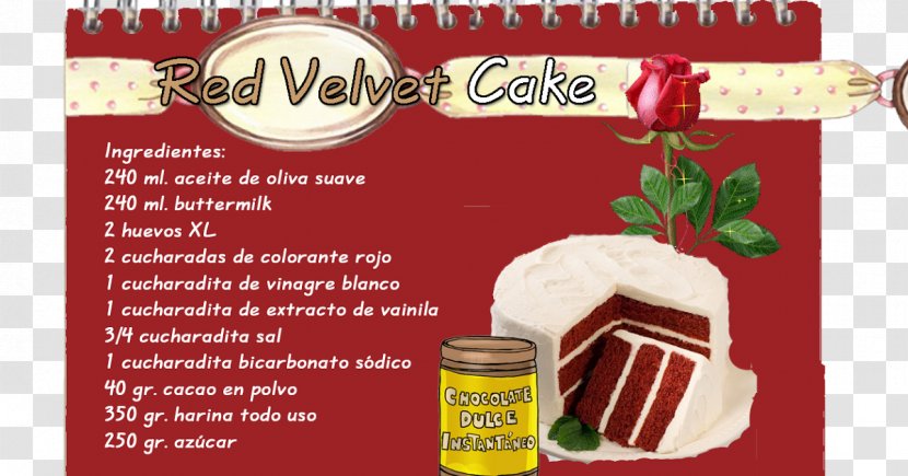 Red Velvet Cake Brand Recipe Font - Food - Cupcake Transparent PNG