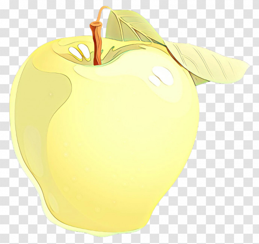 Yellow Fruit Apple Plant Food Transparent PNG
