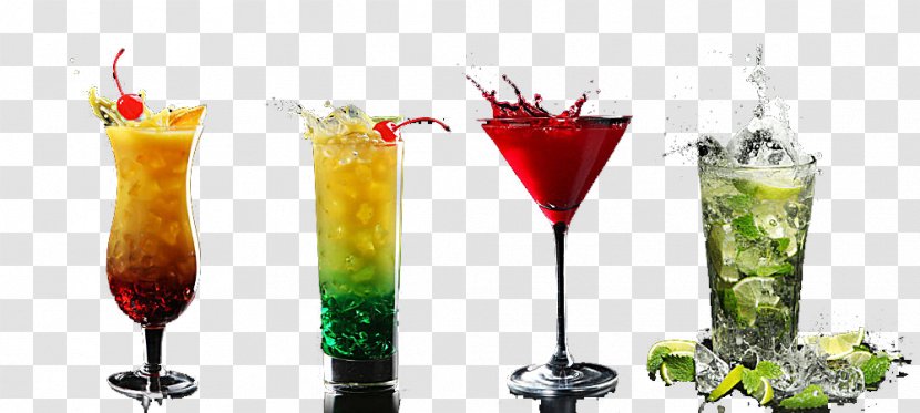 Cocktail Garnish Non-alcoholic Drink - Non Alcoholic Beverage - Photography Transparent PNG