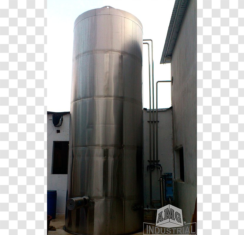 Silo Water Tank Cylinder Storage Transparent PNG