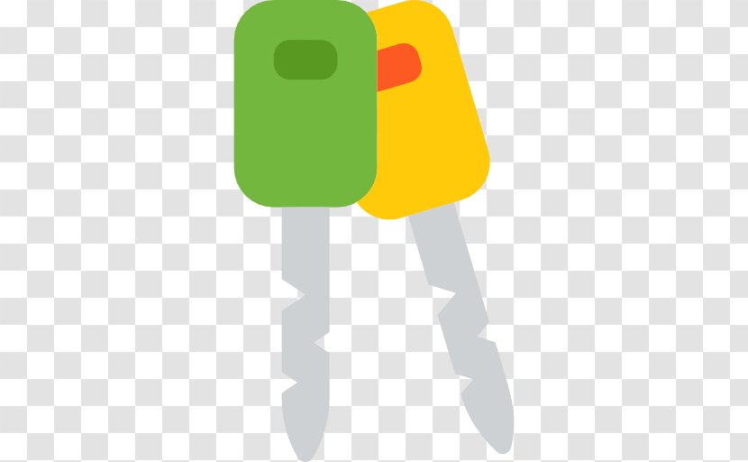 Yellow Logo Green - Car Key Transparent PNG