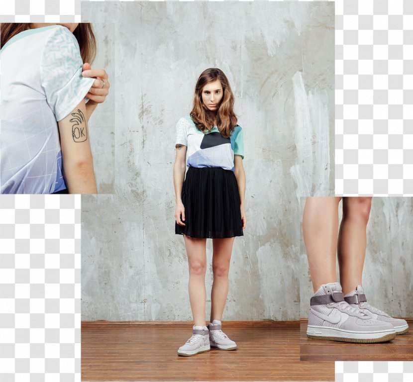Miniskirt Waist T-shirt Dress Sleeve - Tree - Street Beat Transparent PNG