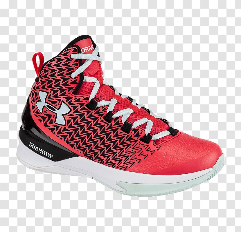 Sports Shoes Under Armour Women's ClutchFit Drive III Basketball - Tennis Shoe - Red Running For Women Transparent PNG