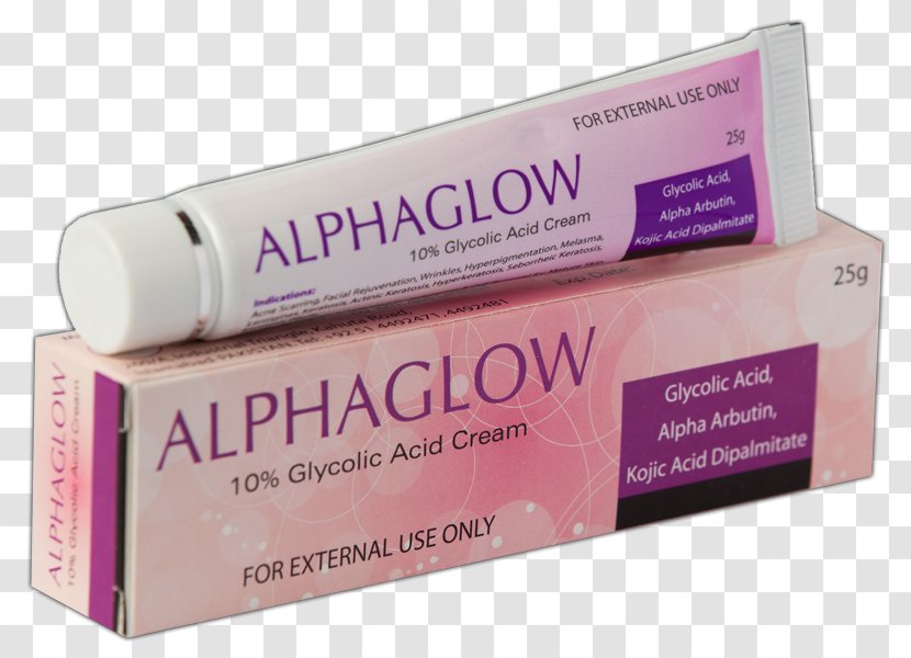 Cream Skin Whitening Kojic Acid Alpha Hydroxy Glycolic - Retinol Transparent PNG