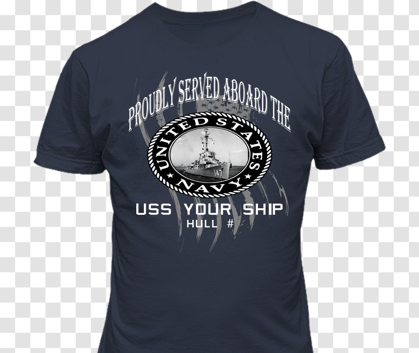 T-shirt Chiba Lotte Marines Sleeve The Barking Spiders Live: 1983 - Cold Chisel - Navy Ship Transparent PNG
