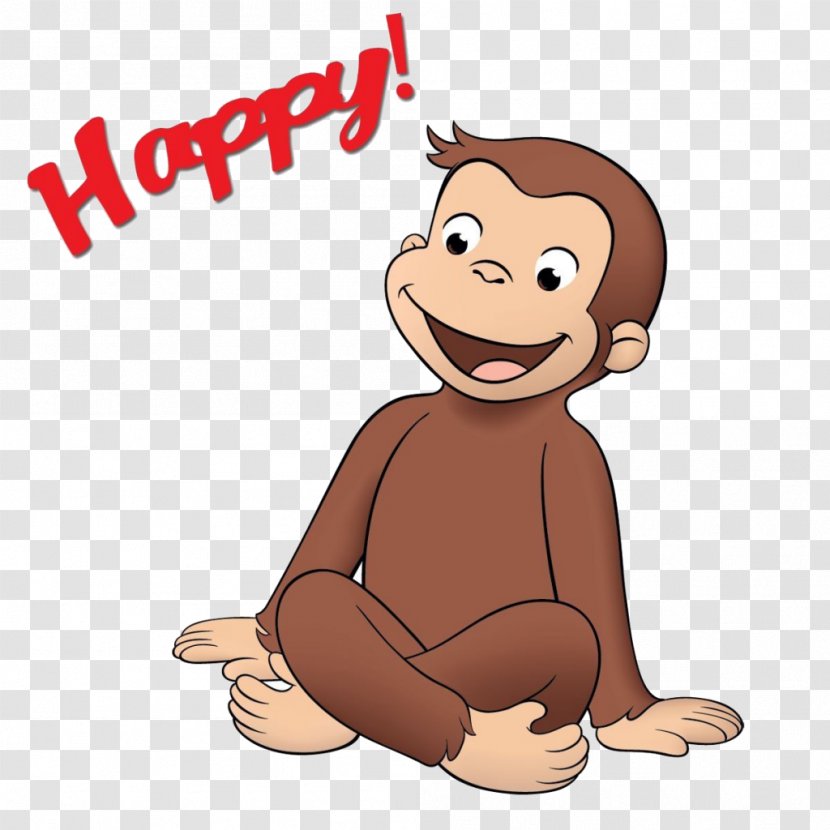 Curious George Drawing Animation Monkey Cartoon - Vertebrate Transparent PNG