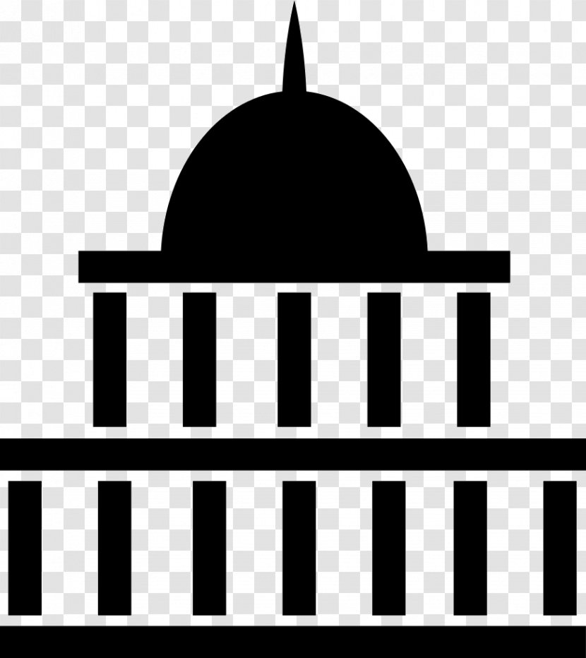 White House United States Capitol Federal Government Of The Clip Art - Copyright Transparent PNG