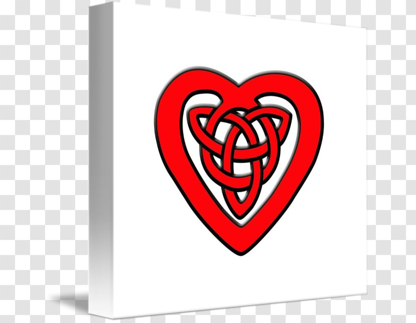 M-095 Clip Art Line Brand - Tree - Celtic Heart Transparent PNG