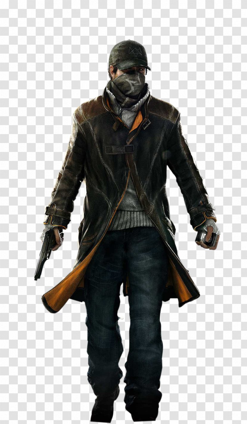 Watch Dogs 2 Aiden Pearce Cosplay Costume - Outerwear - Hitman Button Transparent PNG