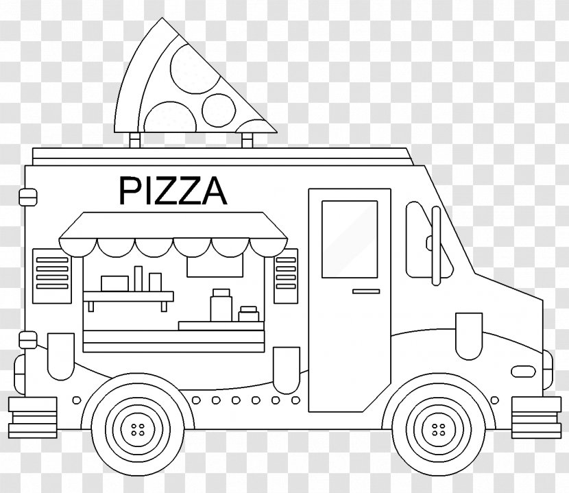 Drawing Mode Of Transport Vehicle - Text - Garlic Vector Transparent PNG