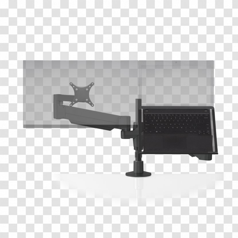 Laptop Articulating Screen Computer Monitors Flat Panel Display Keyboard - Monitor Accessory Transparent PNG