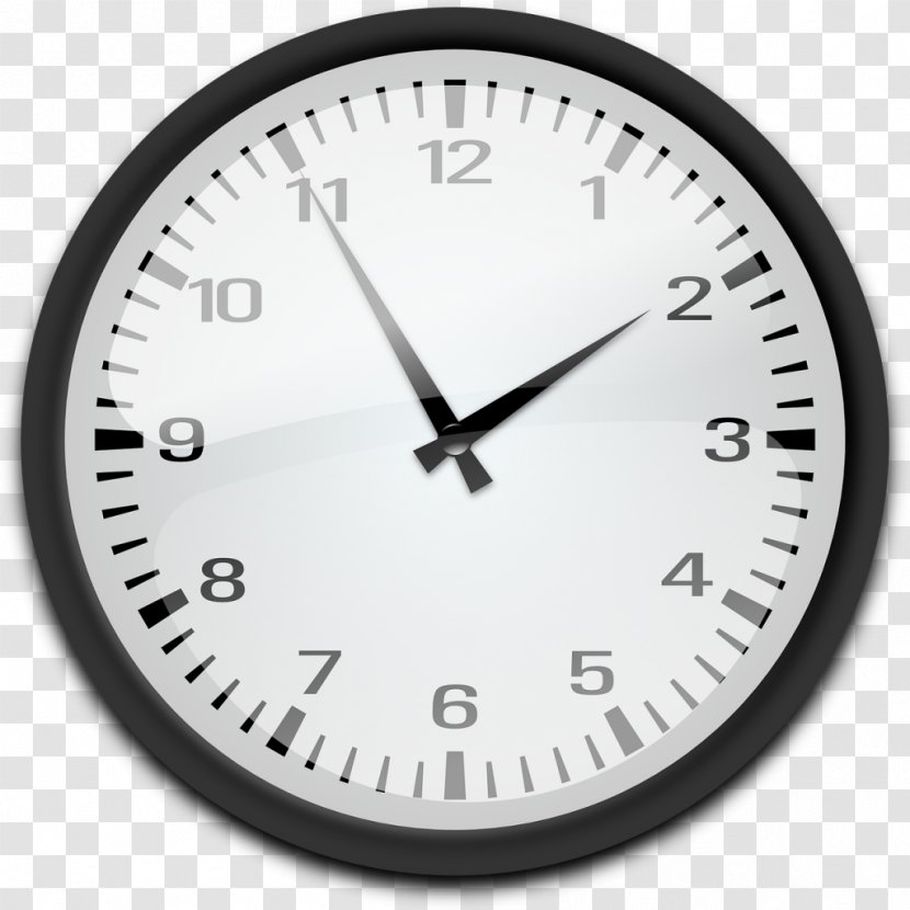Clock Time Analog Watch Movement - Home Accessories - Alarm Transparent PNG
