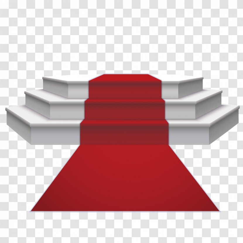 Podium Red Carpet Clip Art - Royaltyfree - Exquisite Transparent PNG