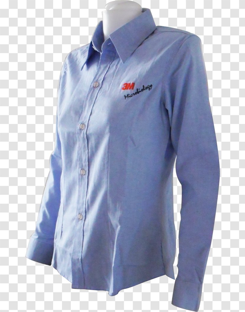 Dress Shirt Long-sleeved T-shirt Top - Business Transparent PNG