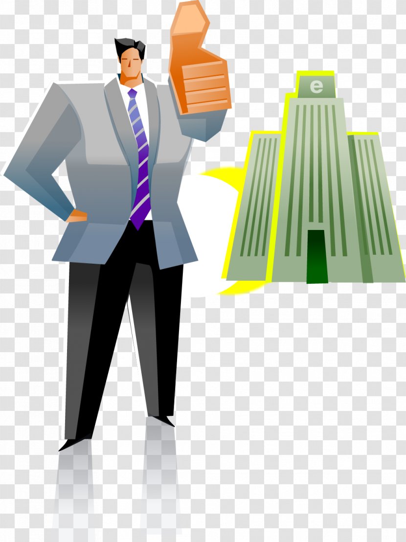 Businessperson - Suit - Cartoon Creative Business People Transparent PNG