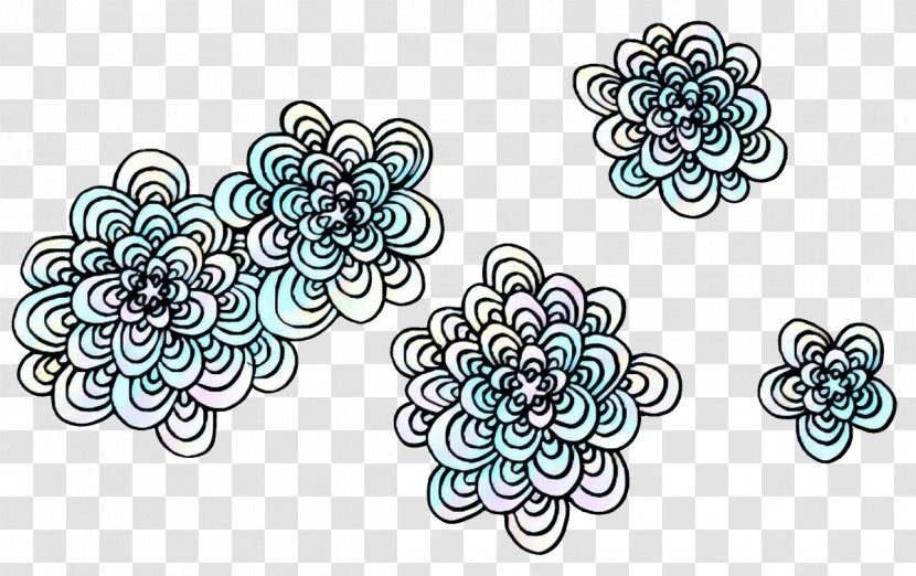 Metal Background - Teal - Body Jewelry Transparent PNG