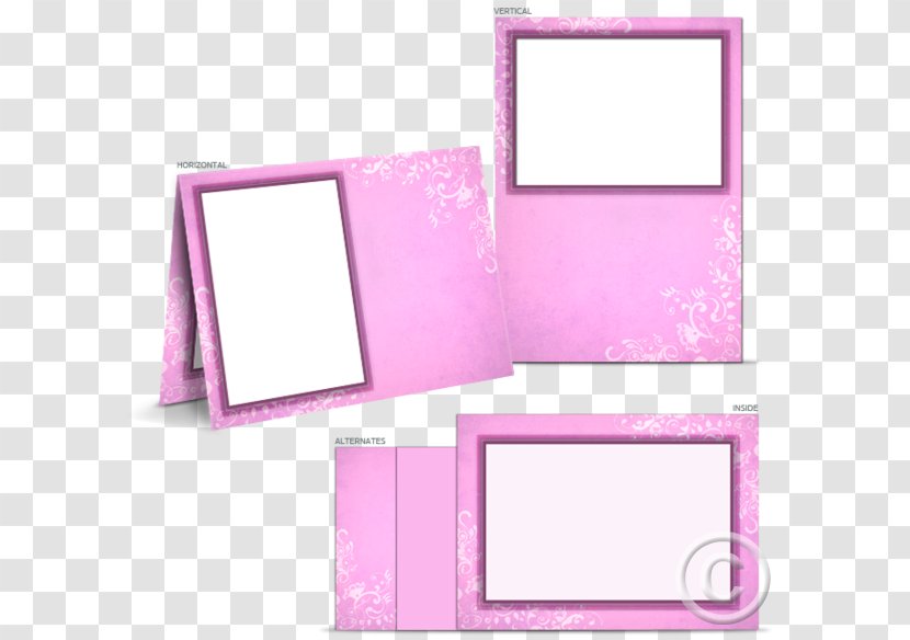Brand Pink M Picture Frames - Design Transparent PNG