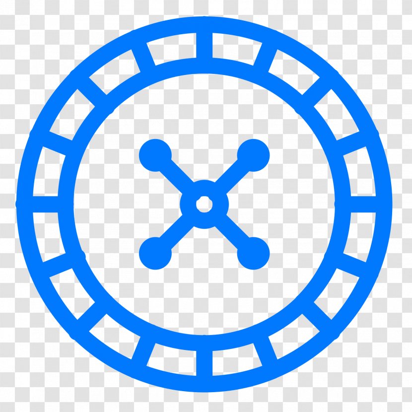Roulette Icon Design - Silhouette - For Tango Transparent PNG