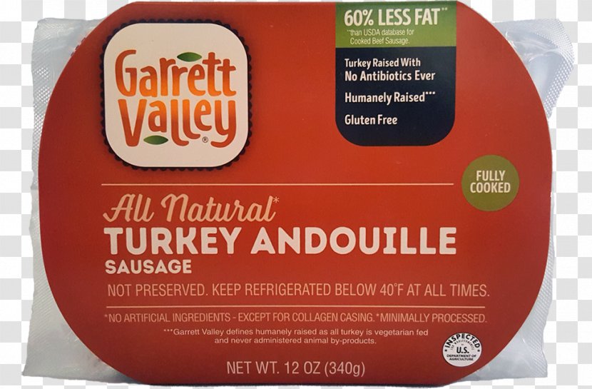 Andouille Ingredient Brand Sausage Transparent PNG