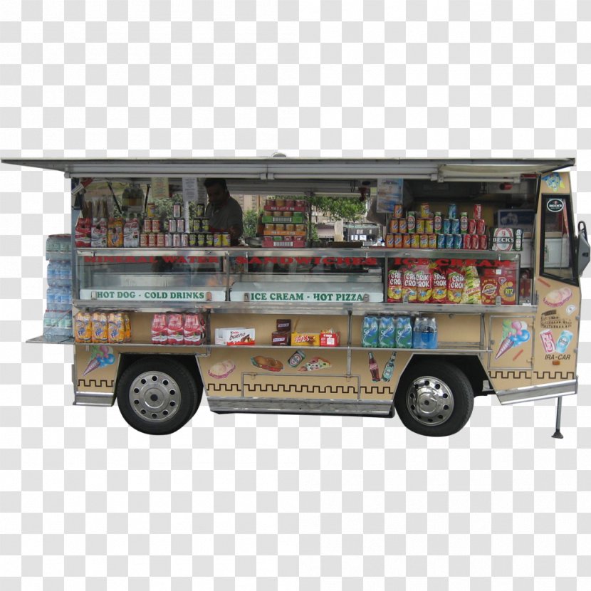Hawker Street Food Vendor Truck Transparent PNG