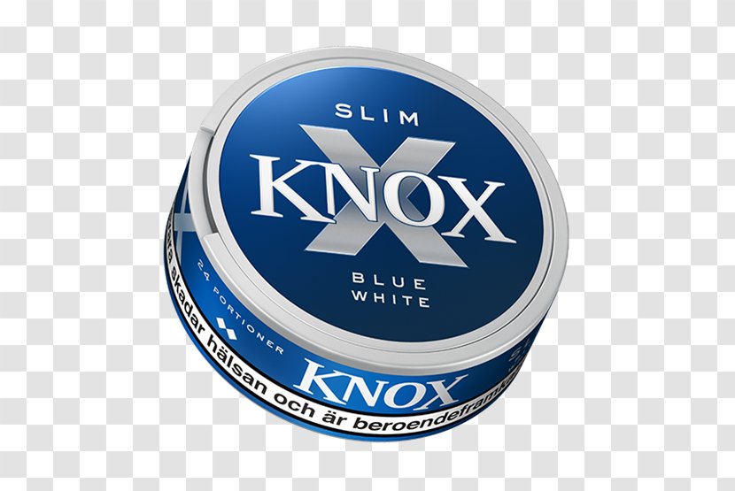Skruf Snus AB Knox General Tobacco - White Transparent PNG