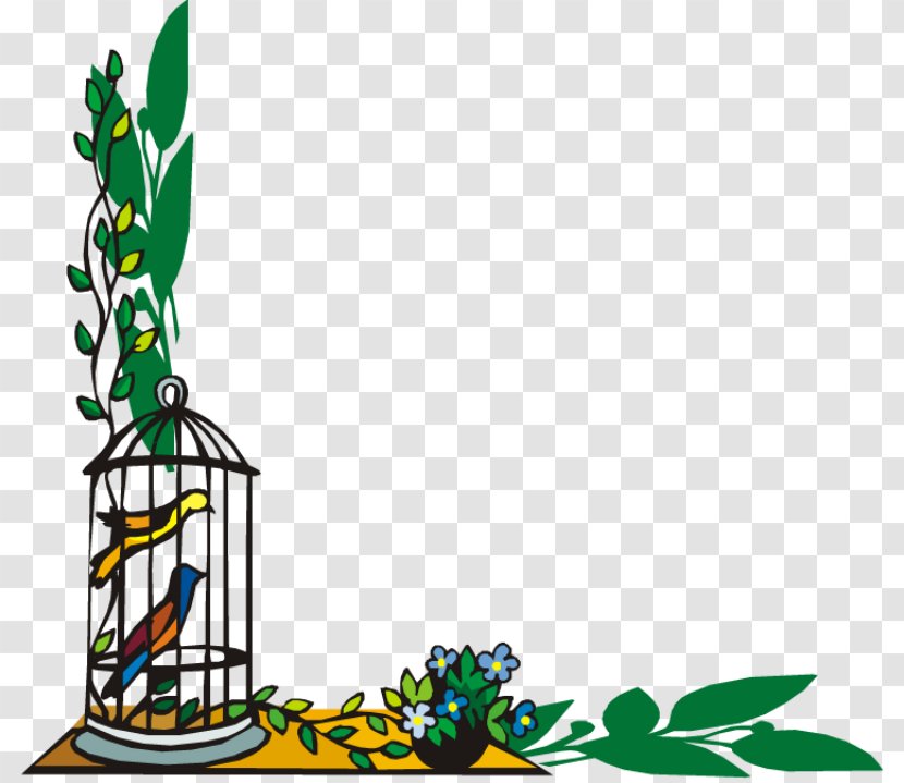 Bird Graphic Design Clip Art - Cage - Kenar Transparent PNG