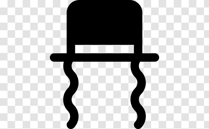 Jewish - Symbol - Black And White Transparent PNG