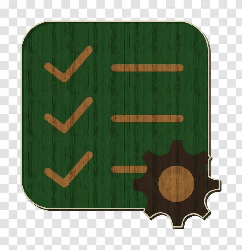 Interaction Assets Icon List - Green - Symbol Brown Transparent PNG